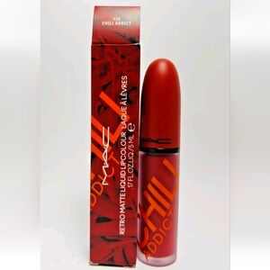 Mac Chili Addict Liquid Lipstick NIB